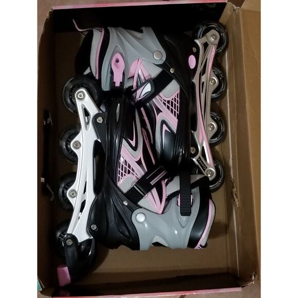 Gonex Brand Girl's Inline Skates Size Large 4-7 never worn ITEM#280 - Picture 1 of 11